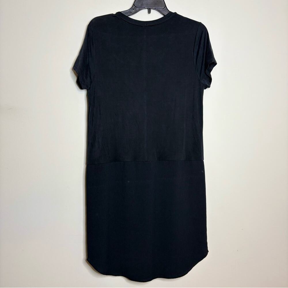Anthropology Dolan Left Coast Loren Shift Dress With Pockets Blck Size Small - Picture 8 of 10